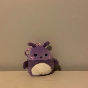 Squishmallows Axel the Purple Beetle Clip